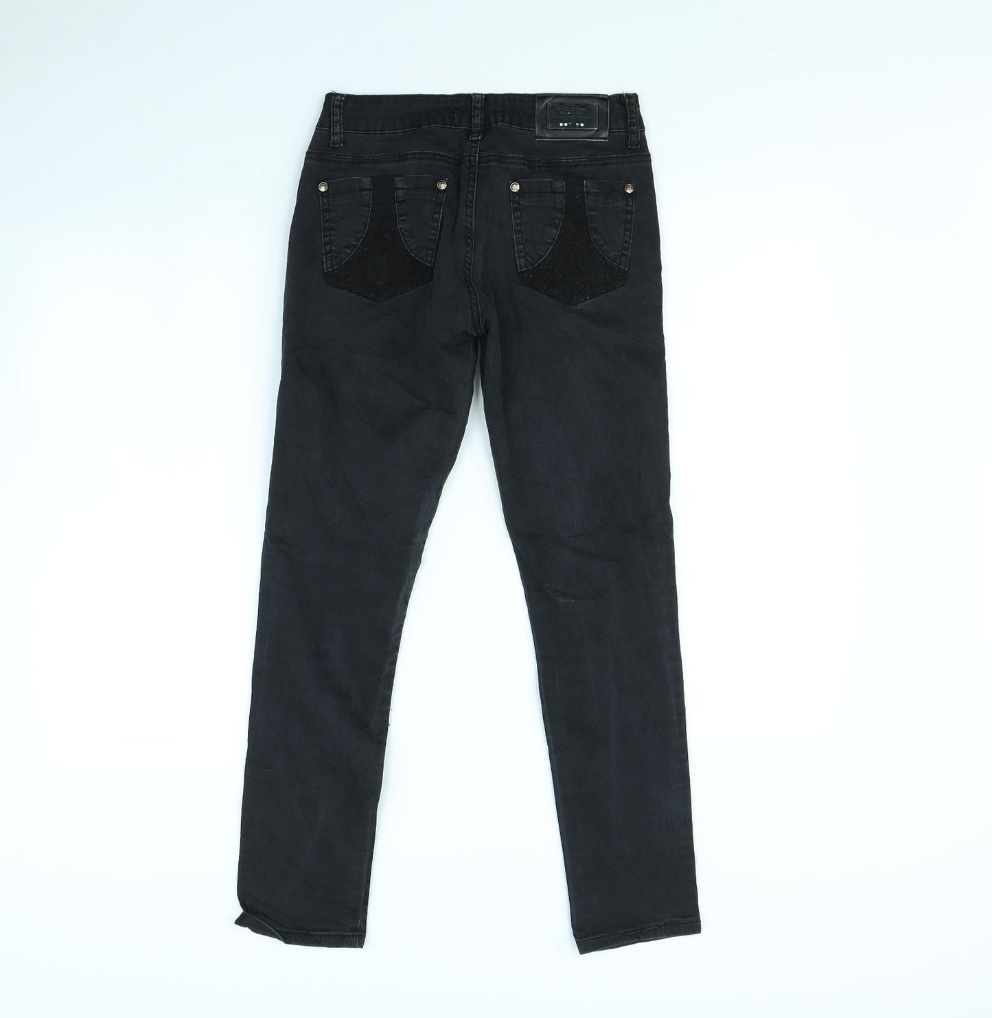 MOTIVI Womens Black   Skinny Jeans Size 26 in L29 in