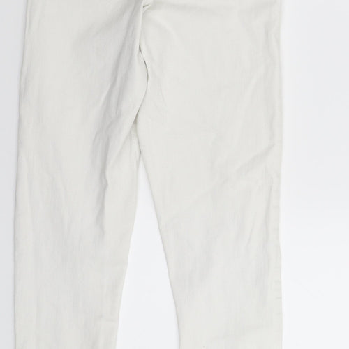 Topshop Womens White  Denim Jegging Jeans Size 28 in L27 in