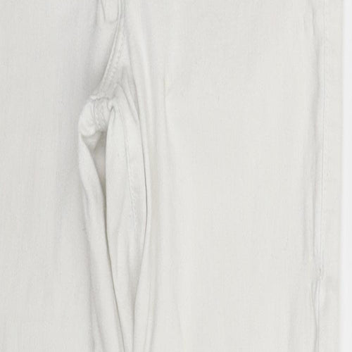 Topshop Womens White  Denim Jegging Jeans Size 28 in L27 in