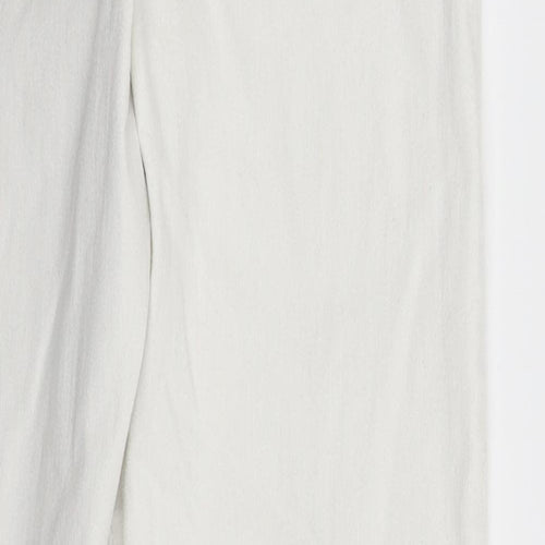 Topshop Womens White  Denim Jegging Jeans Size 28 in L27 in