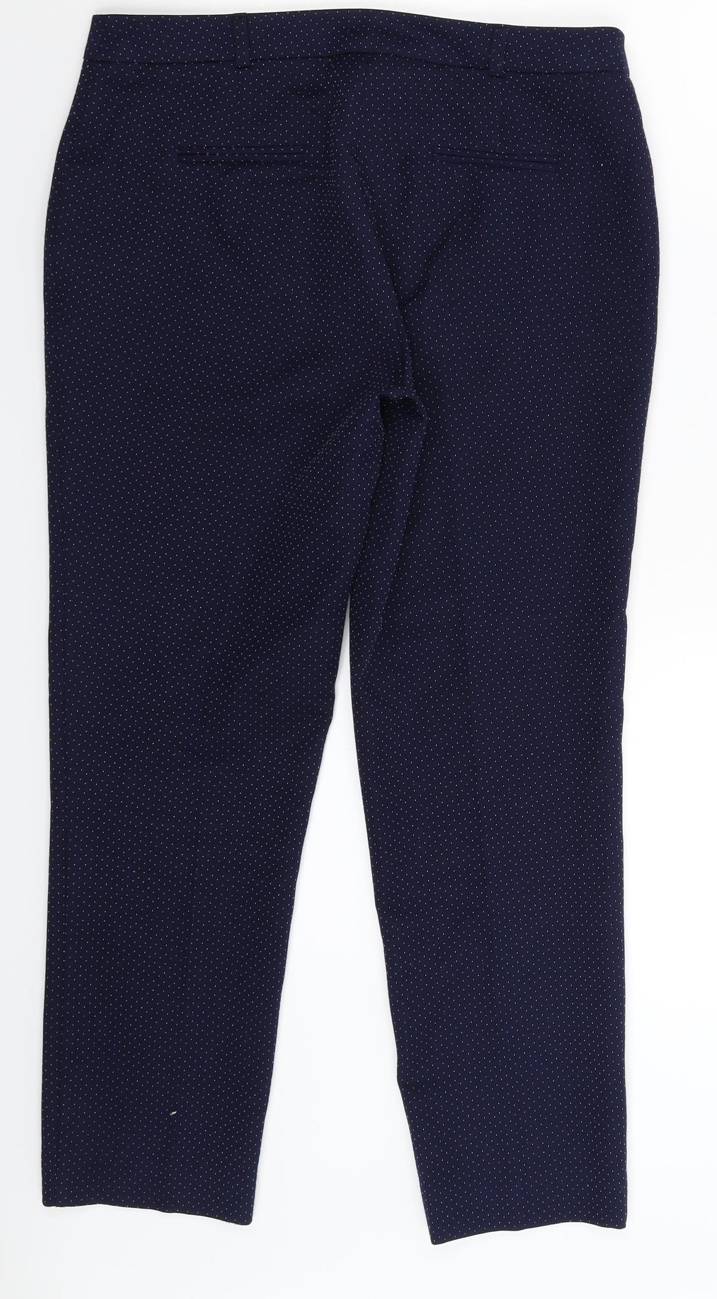 Dorothy Perkins Womens Blue   Trousers  Size 8 L25 in