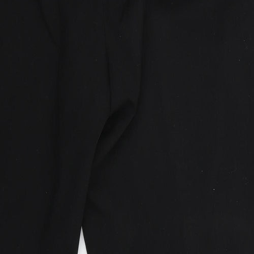 BHS Womens Black   Trousers  Size 14 L28 in