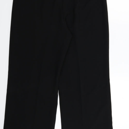 Marks and Spencer Womens Black   Trousers  Size 16 L28 in