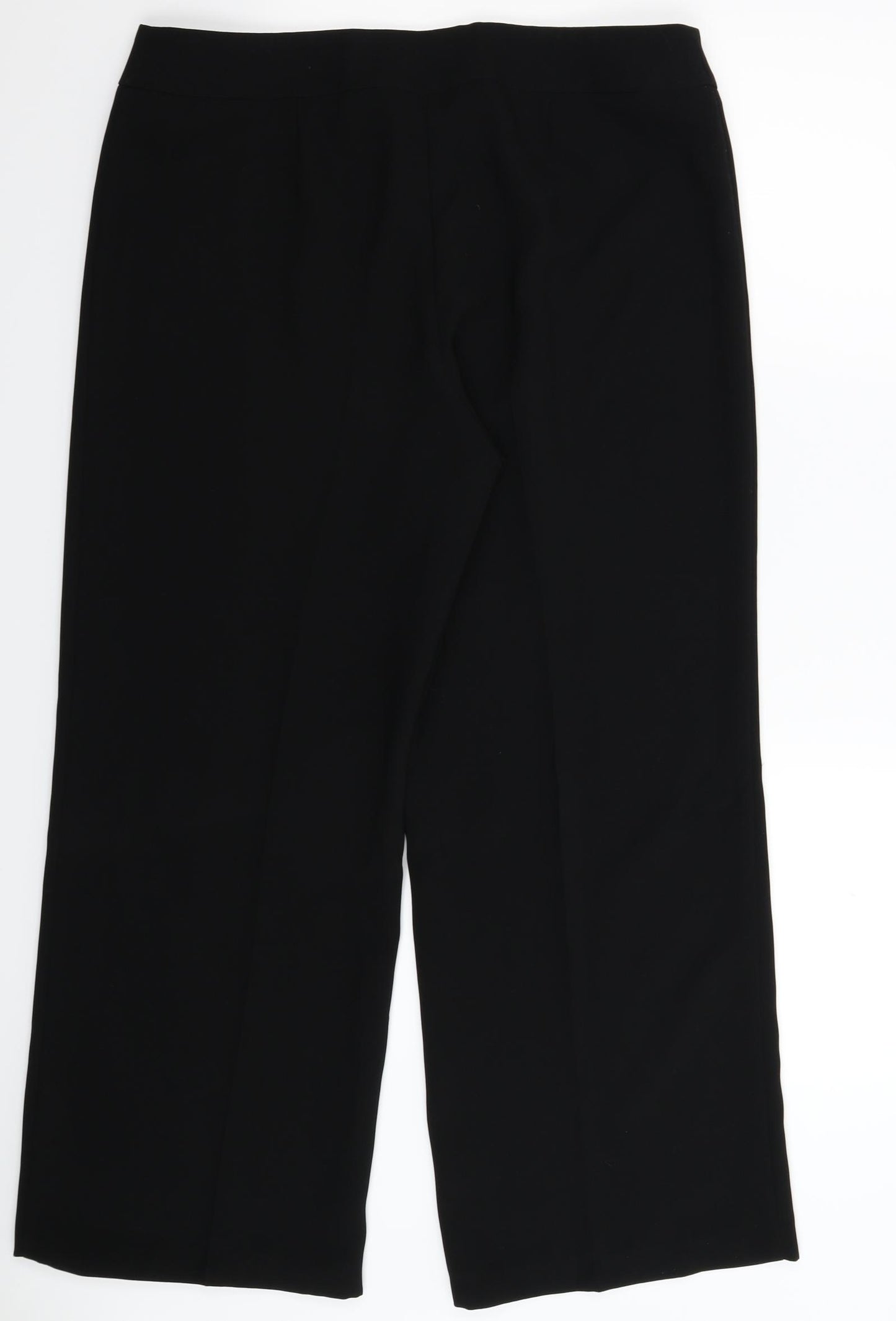 Marks and Spencer Womens Black   Trousers  Size 16 L28 in
