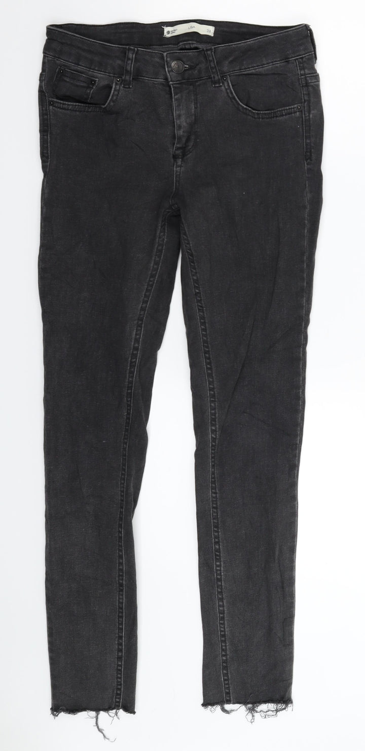 Gina Tricot Womens Black  Denim Jegging Jeans Size 28 in L26 in