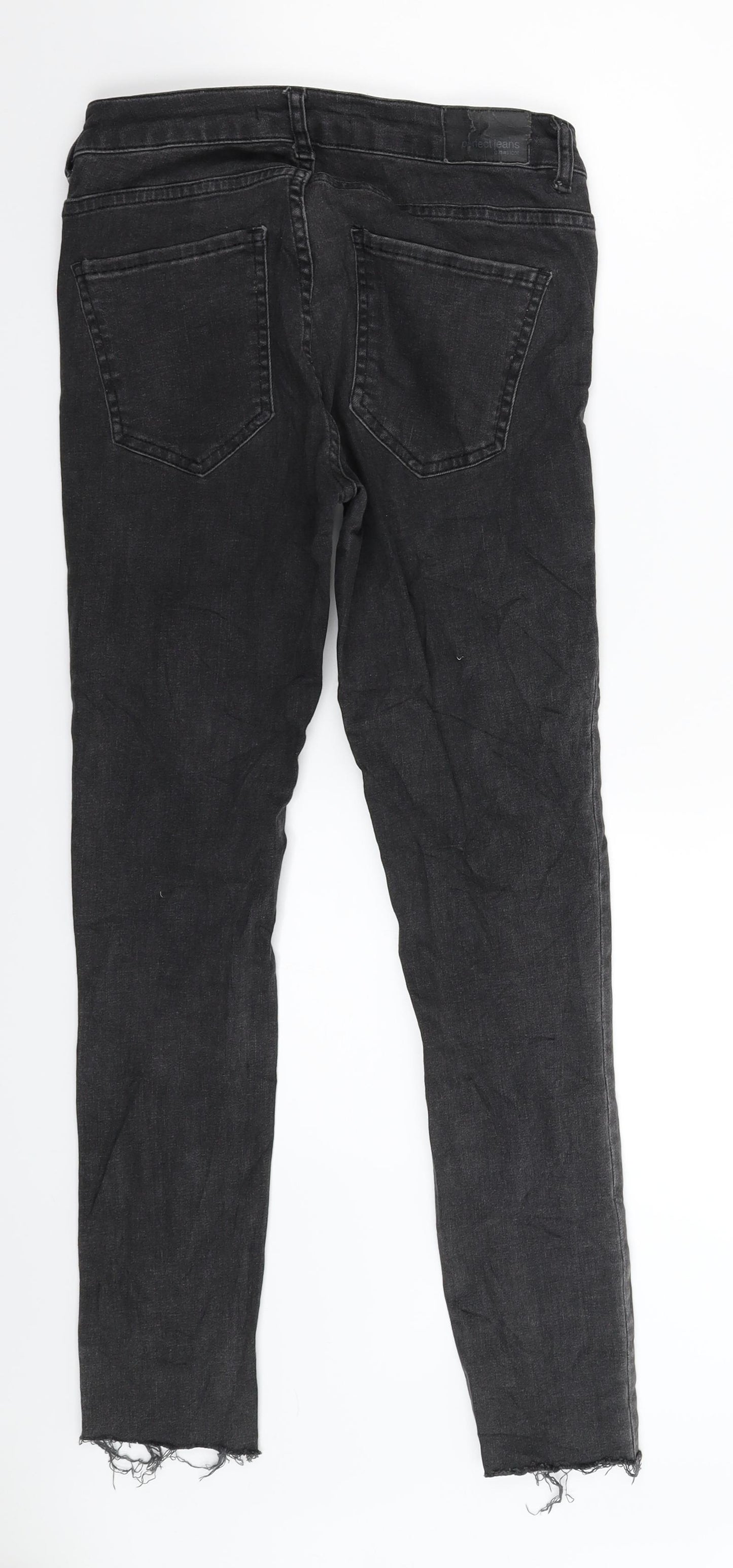 Gina Tricot Womens Black  Denim Jegging Jeans Size 28 in L26 in