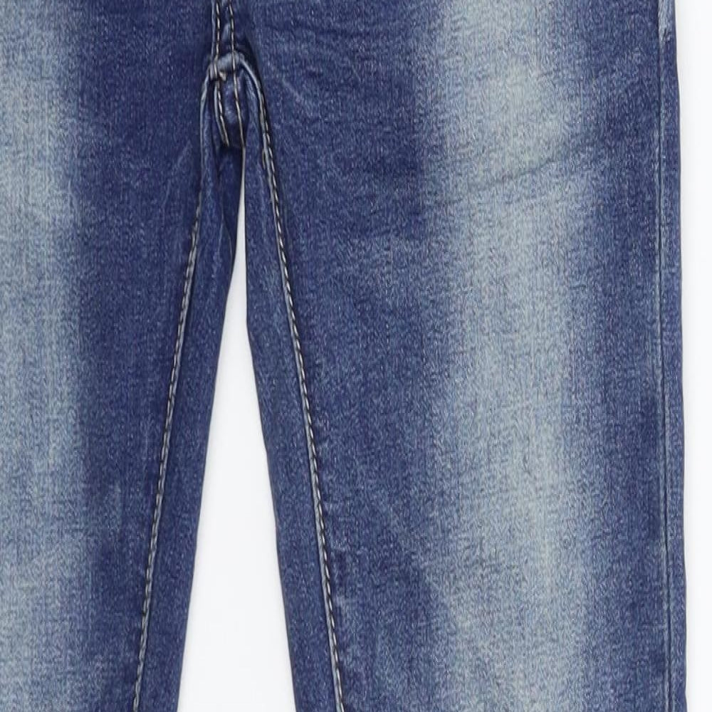 Fashion Jeans Womens Blue  Denim Skinny Jeans Size S L28 in