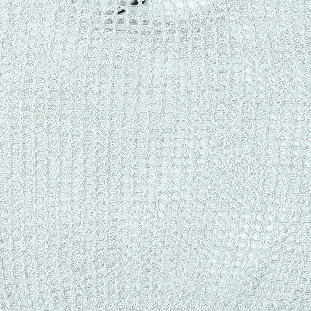 Flame Womens Silver   Pullover Jumper Size S