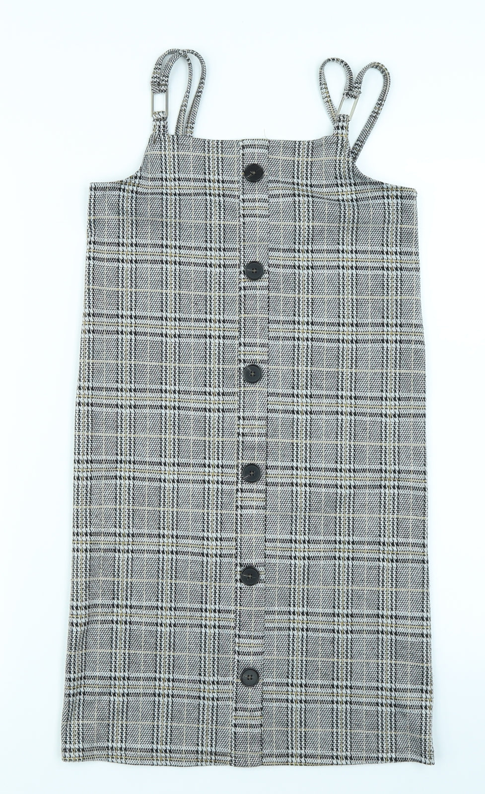 Primark Girls Grey Plaid  A-Line  Size 9-10 Years