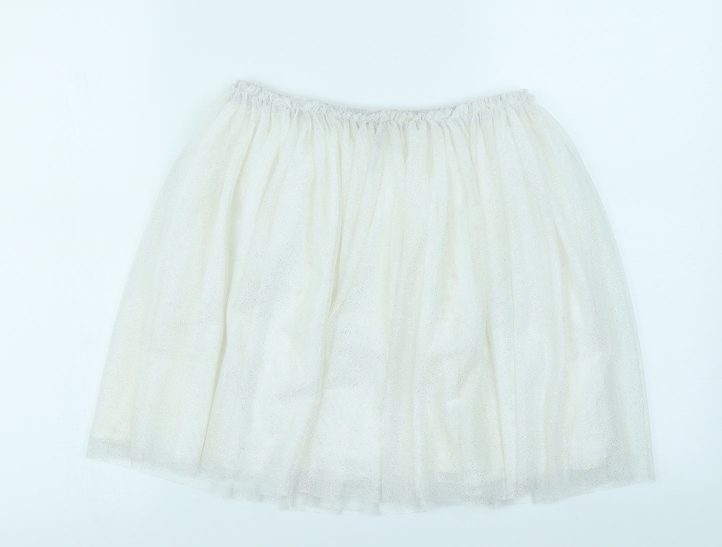Matalan Girls White   Tutu Skirt Size 11 Years