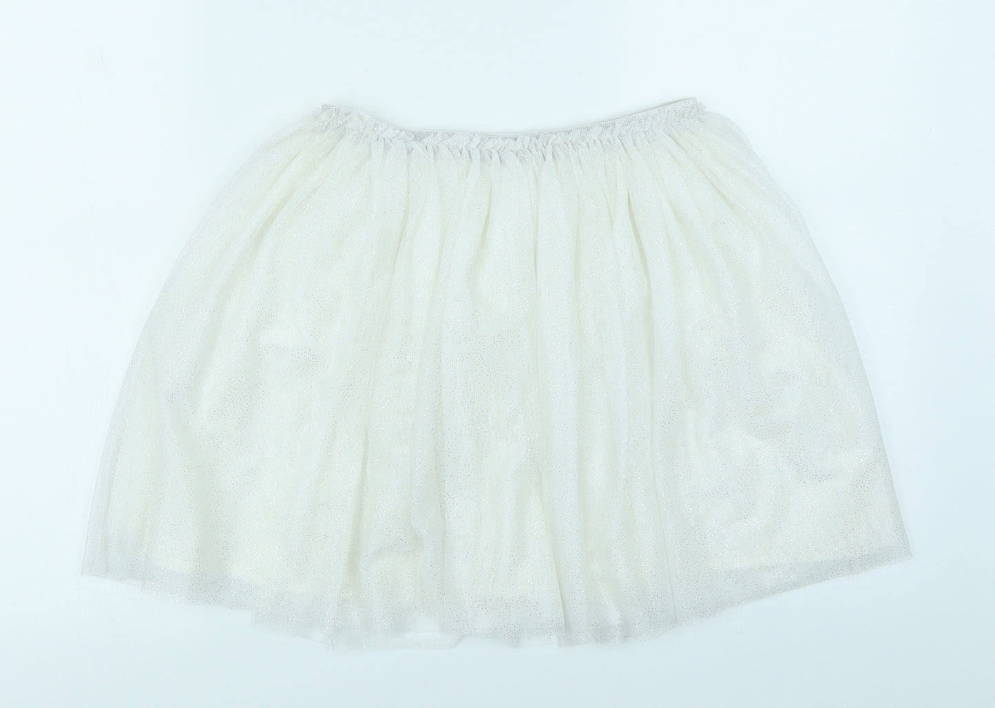 Matalan Girls White   Tutu Skirt Size 11 Years