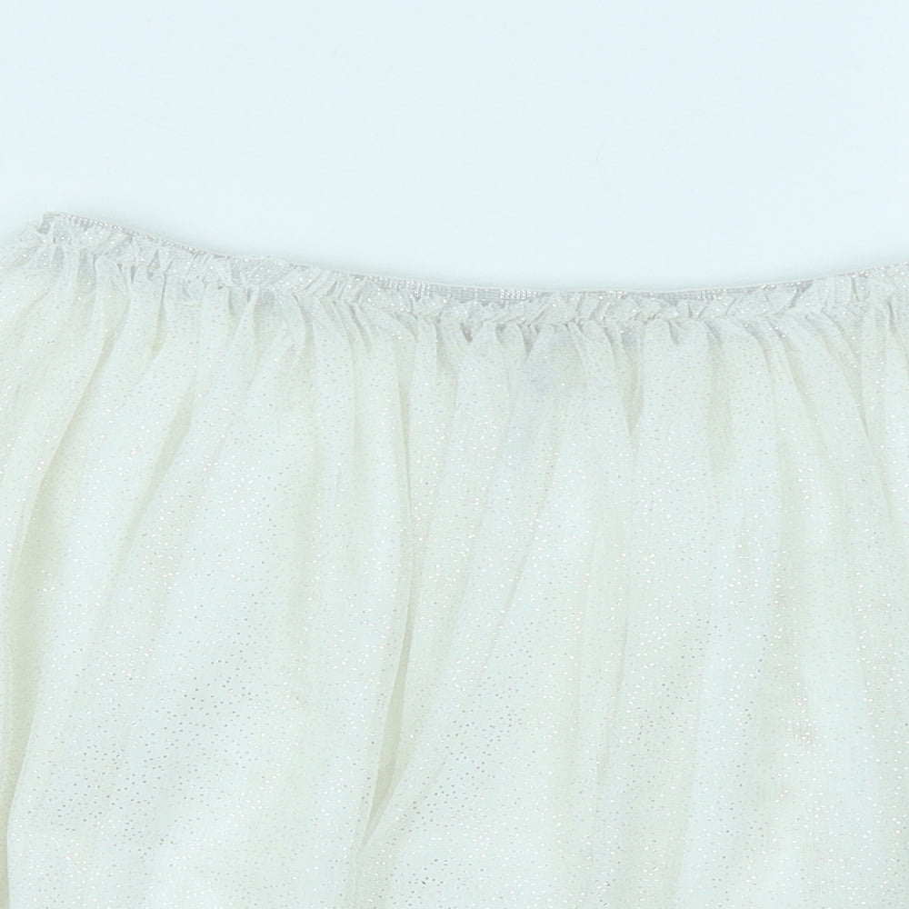 Matalan Girls White   Tutu Skirt Size 11 Years