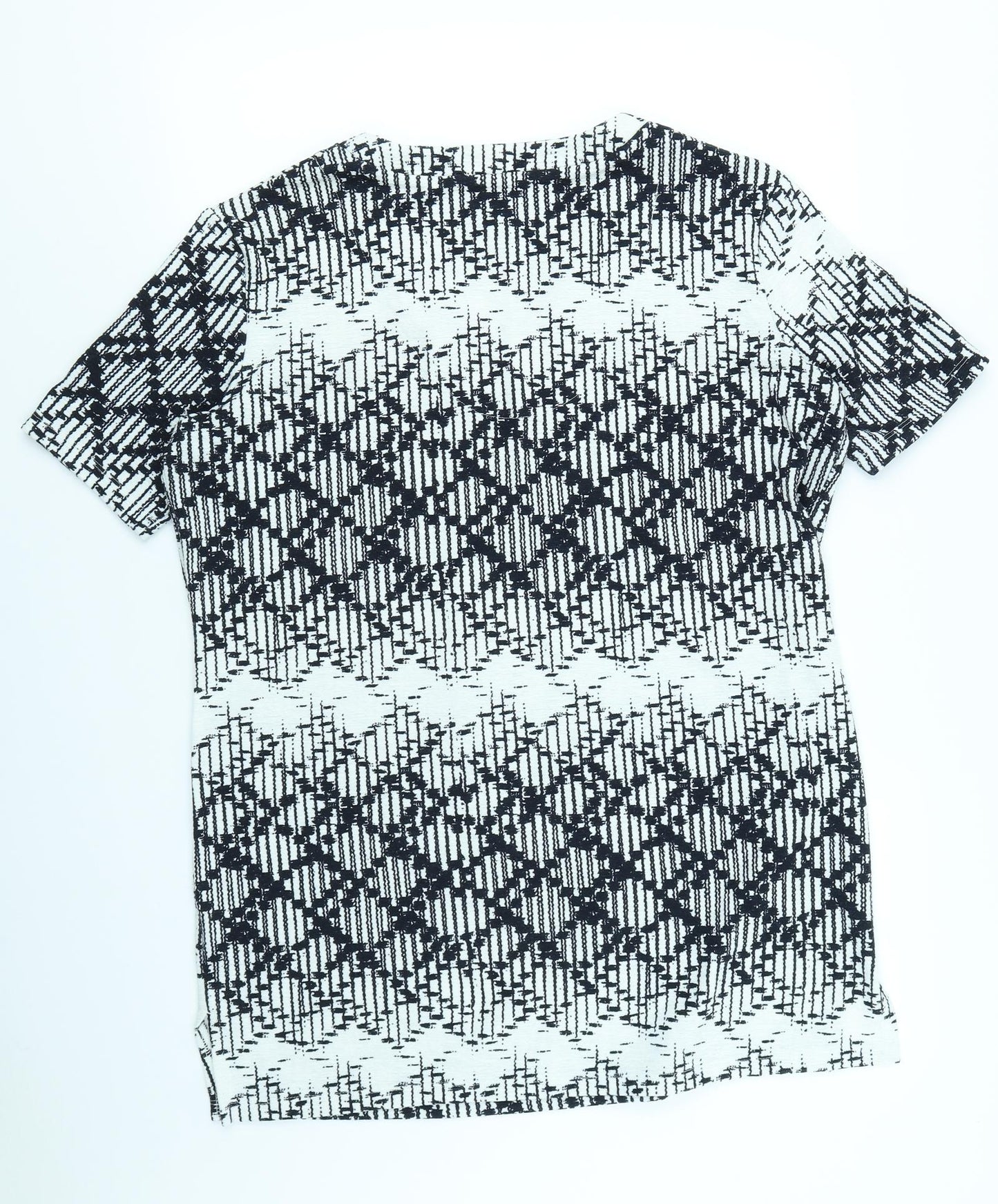 NEXT Womens Blue Argyle/Diamond  A-Line  Size 16