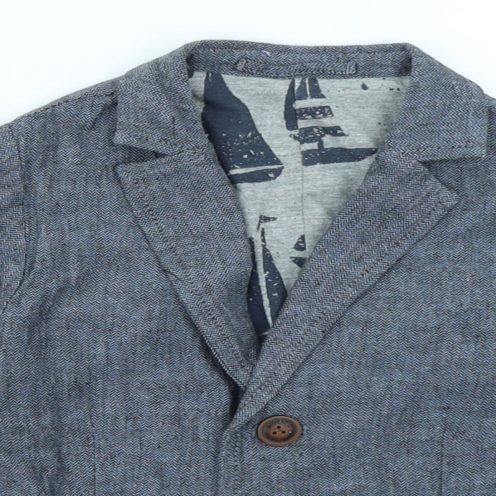 NEXT Boys Blue   Jacket Blazer Size 18-24 Months