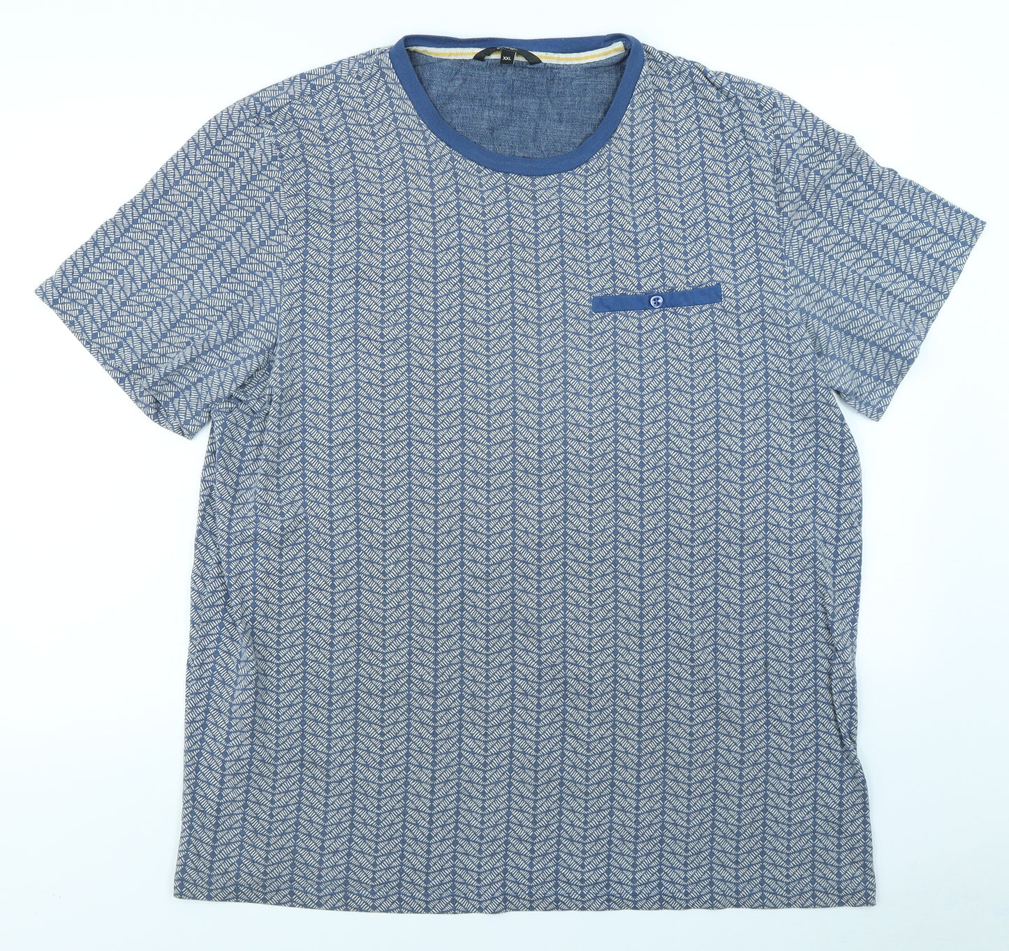 George Mens Blue    T-Shirt Size 2XL