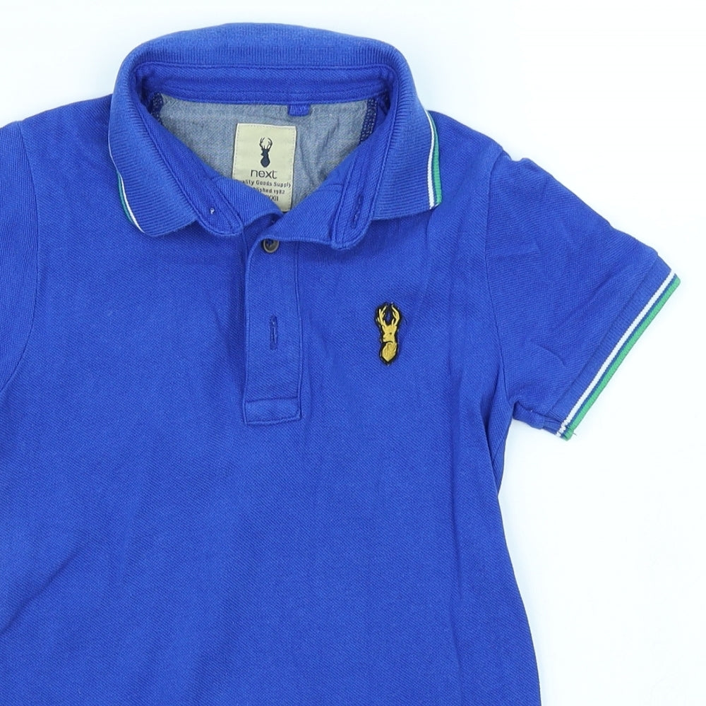 NEXT Boys Blue   Basic Polo Size 5 Years