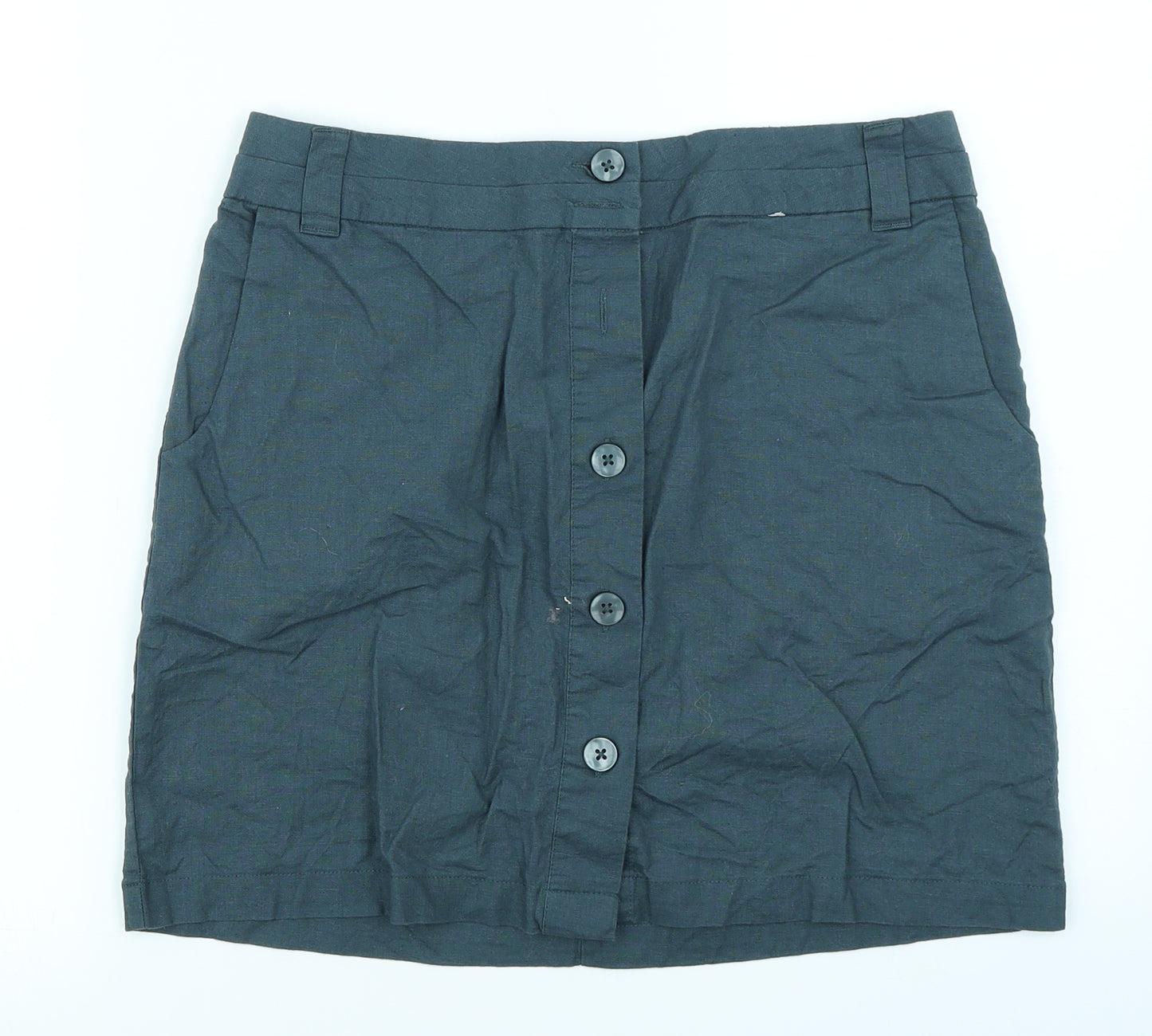 ESMARA Womens Blue   A-Line Skirt Size 14