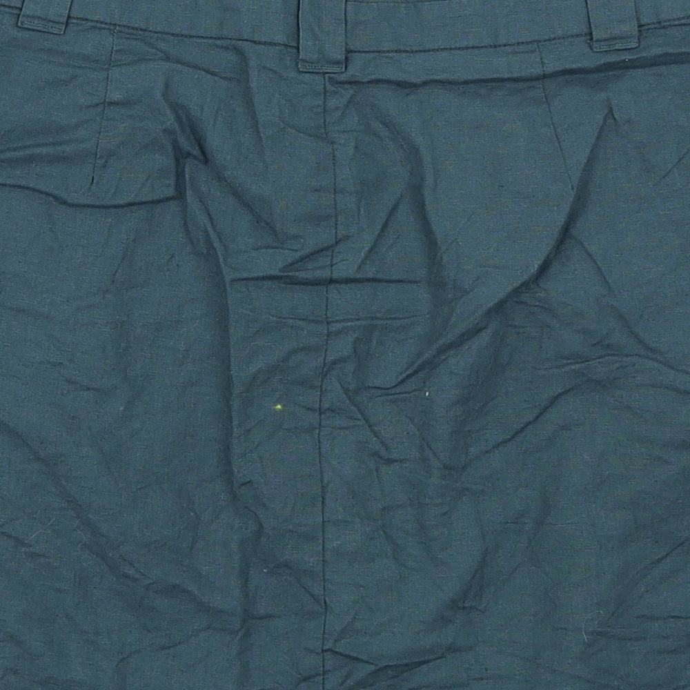 ESMARA Womens Blue   A-Line Skirt Size 14