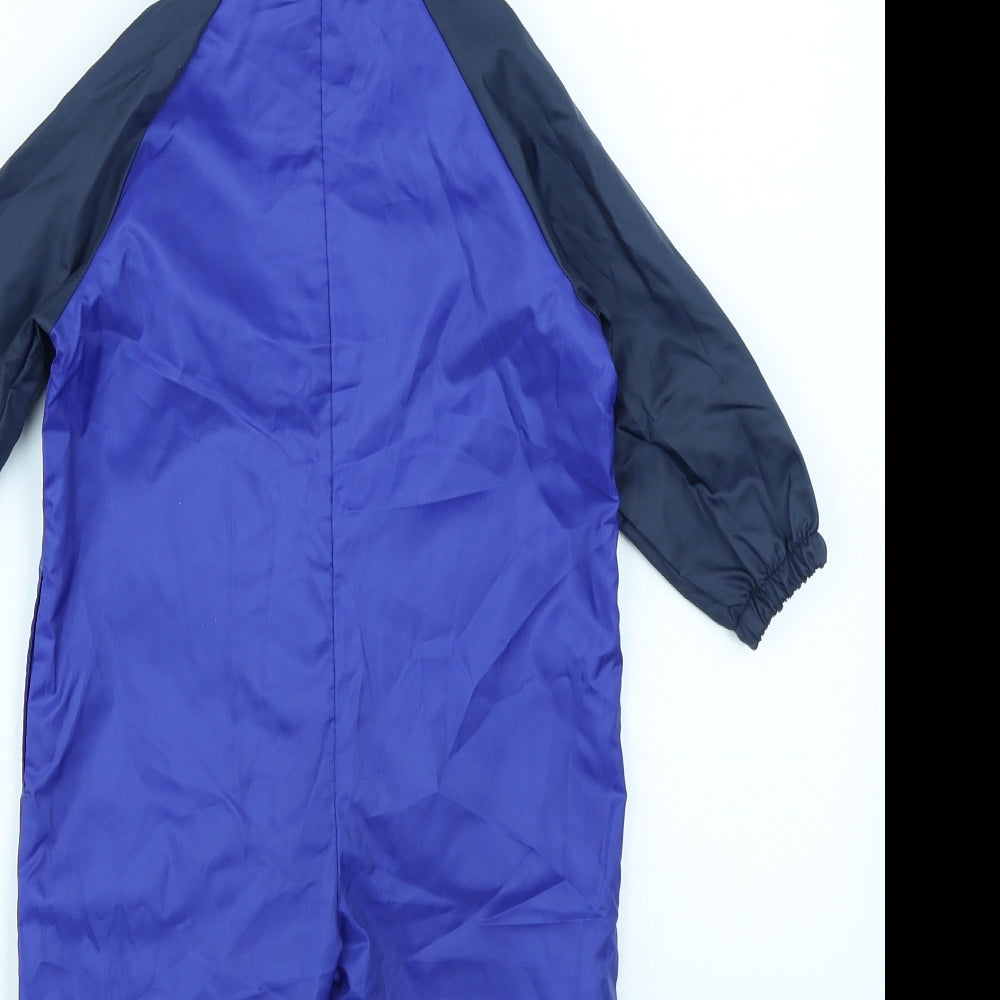George Boys Blue   Rain Coat Snowsuit Size 12-18 Months