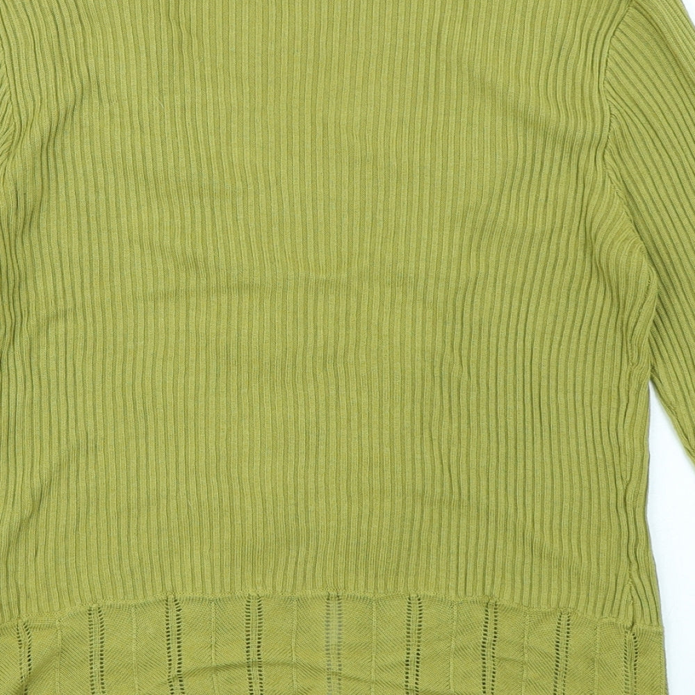 Principles Womens Green   Cardigan Jumper Size 8