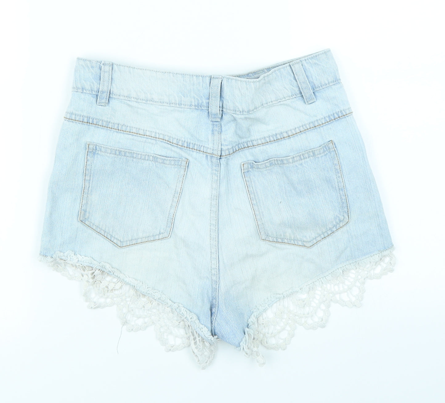 Denim Co Womens Blue  Denim Hot Pants Shorts Size 10