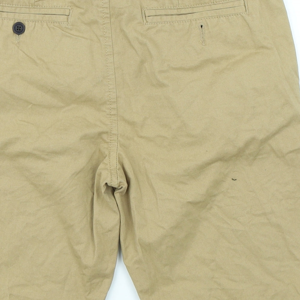 Bershka Mens Brown   Chino Shorts Size 30 in