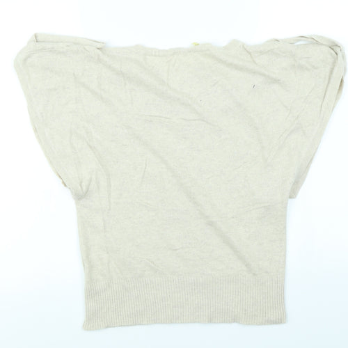Miso Womens Beige   Pullover Jumper Size 8