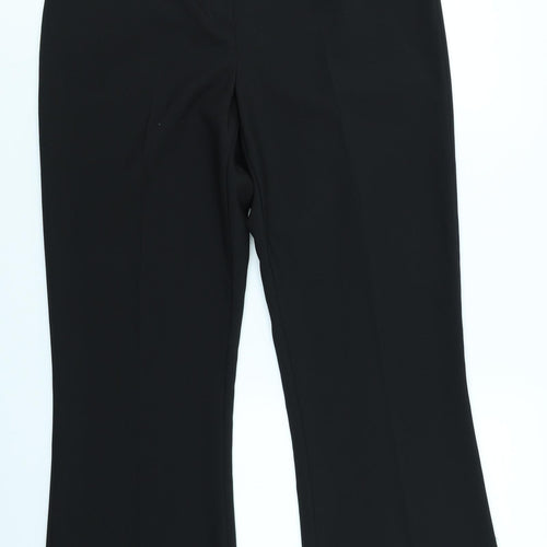 George Womens Black   Trousers  Size 14 L25 in