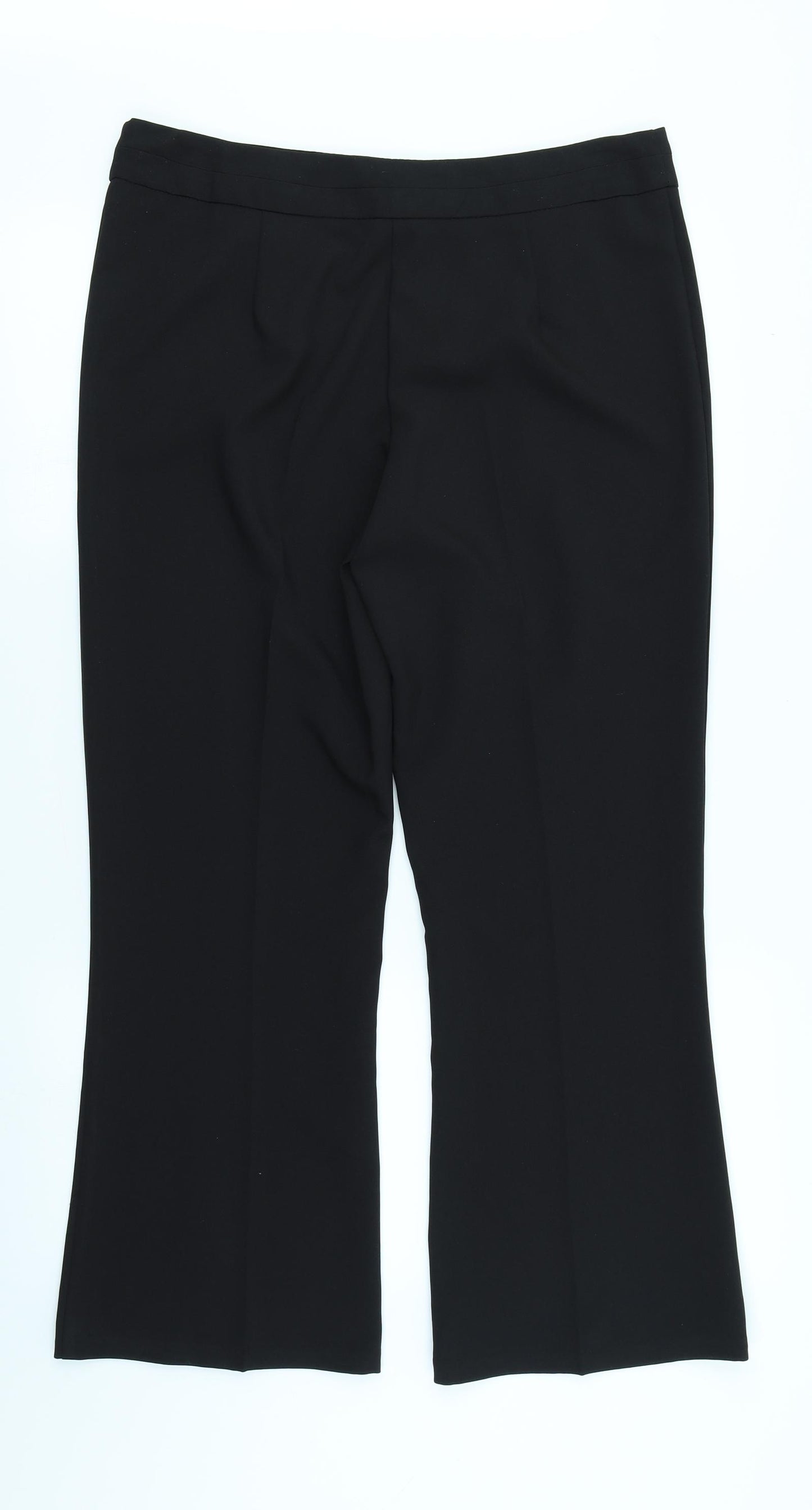 George Womens Black   Trousers  Size 14 L25 in
