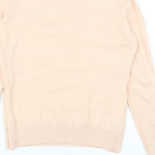 Yumi Womens Pink   Pullover Jumper Size S