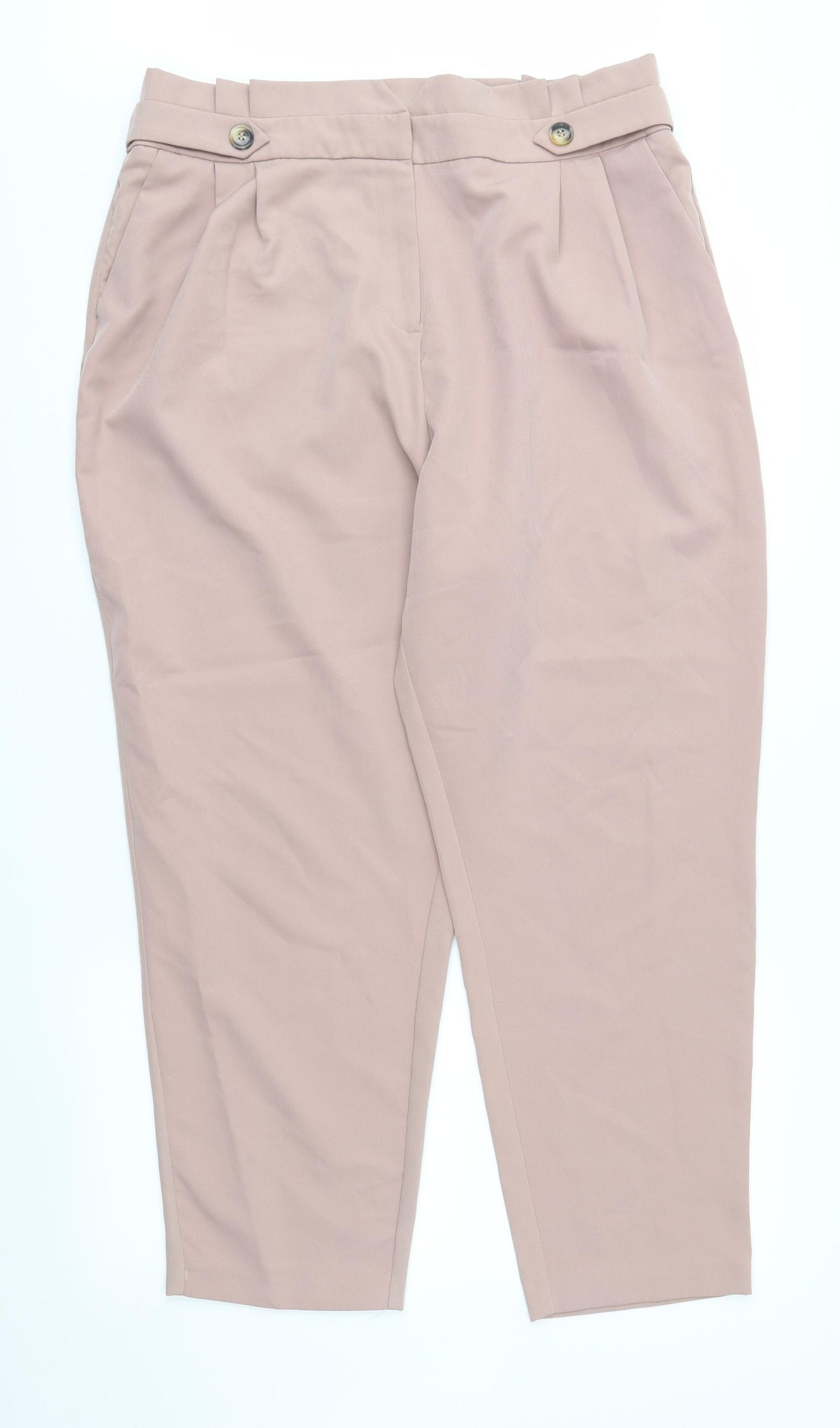 Primark Womens Pink   Trousers  Size 18 L28 in