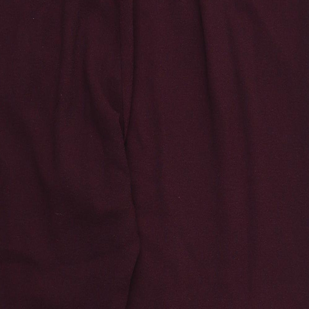 Select Womens Purple   Trousers  Size 18 L28 in