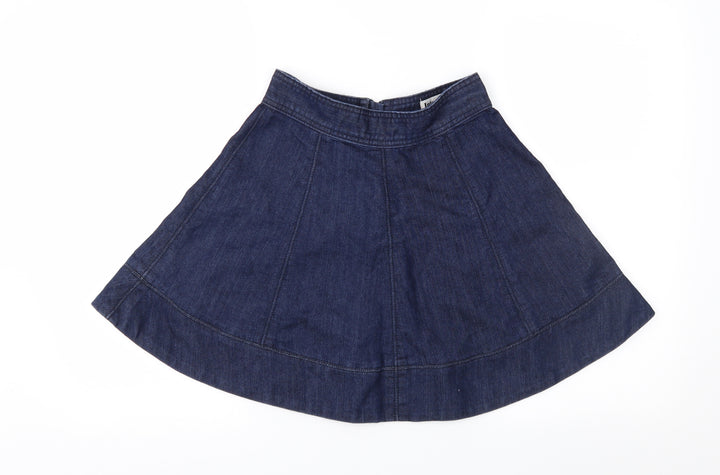 Internacionale Womens Blue  Denim Flare Set Size 8