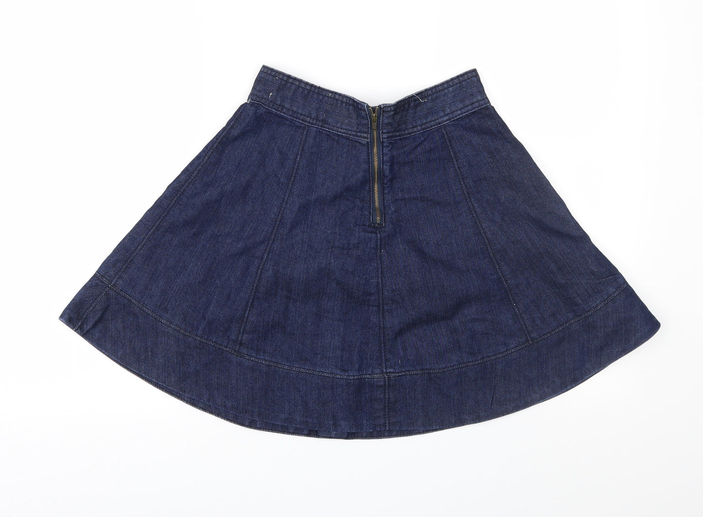 Internacionale Womens Blue  Denim Flare Set Size 8