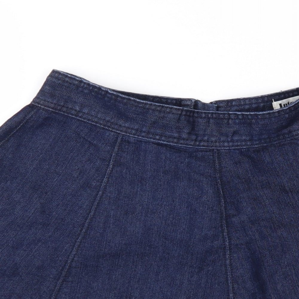 Internacionale Womens Blue  Denim Flare Set Size 8