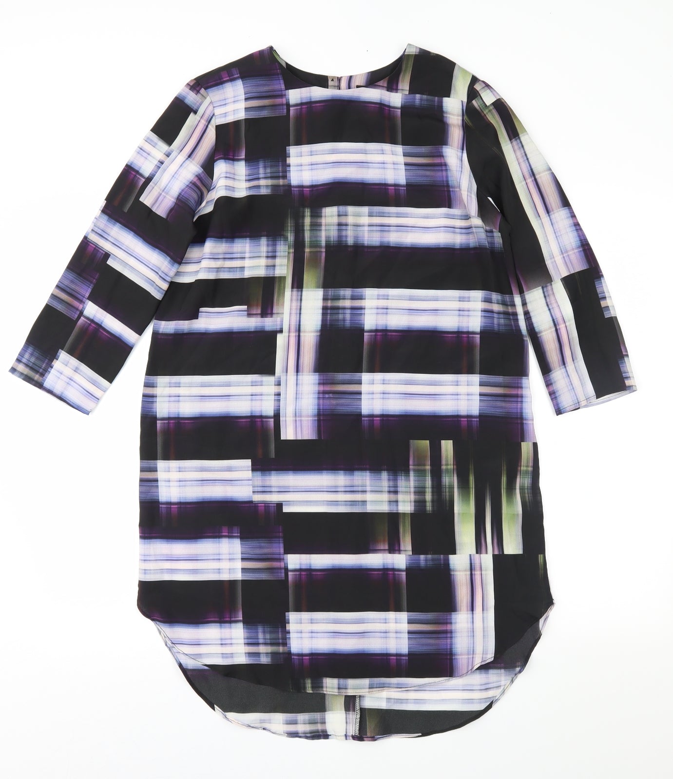 Topshop Womens Multicoloured Geometric  Shift  Size 10