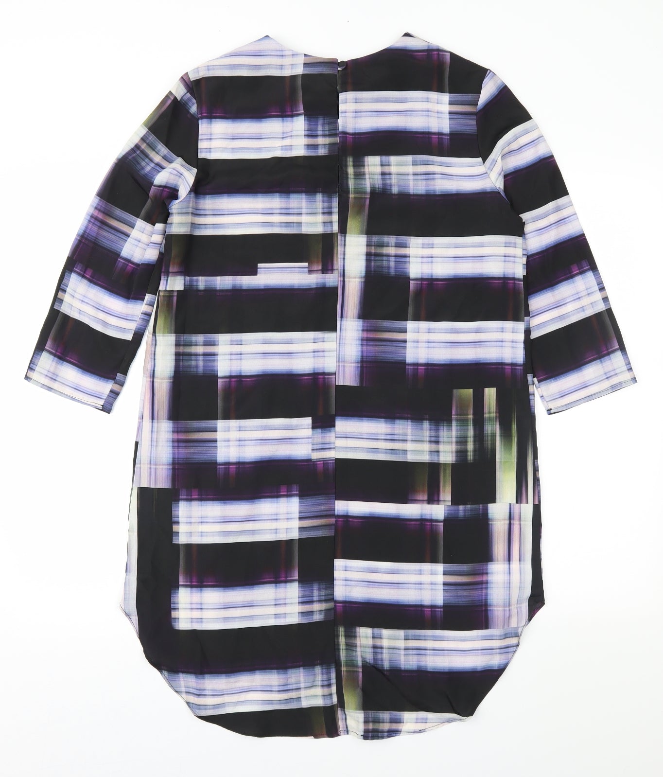 Topshop Womens Multicoloured Geometric  Shift  Size 10