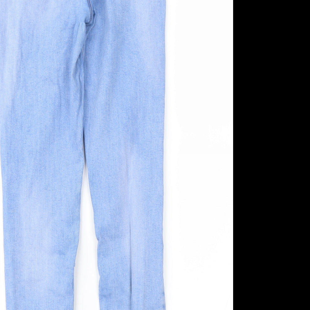 Denim & Co. Womens Blue  Denim Skinny Jeans Size 16 L27 in