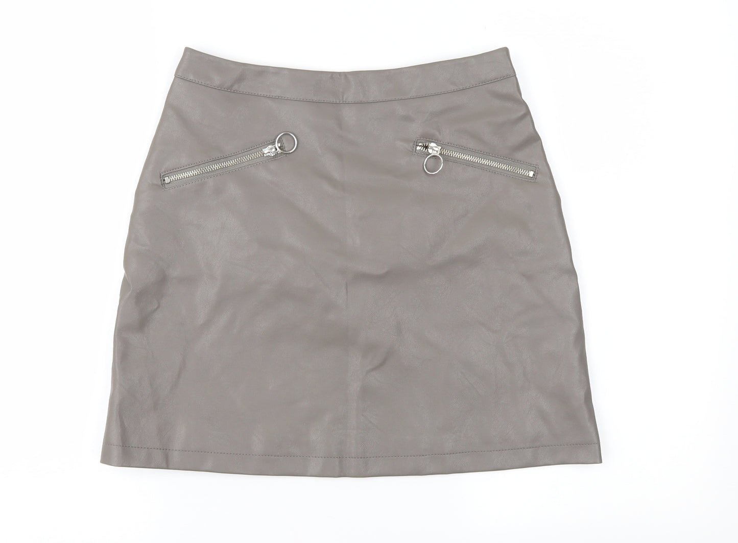 Primark Womens Brown   A-Line Skirt Size 8