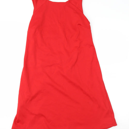ASOS Womens Red  Jersey A-Line  Size 8