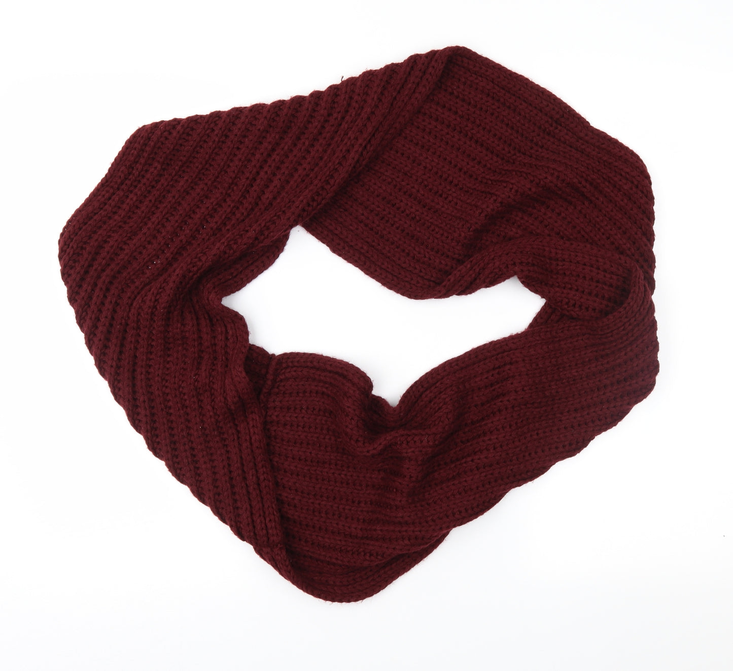 Preworn Womens Purple  Knit  Scarf