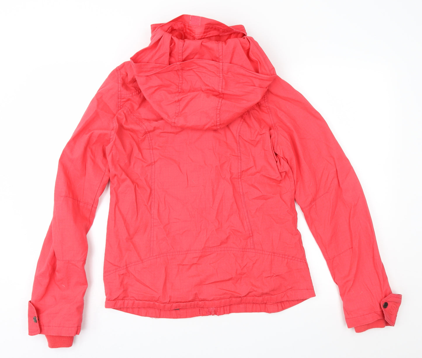 SoulCal&Co Womens Pink   Anorak Jacket Size 12