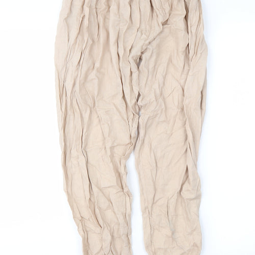 Prew Womens Brown   Harem Trousers Size 28 in L26 in