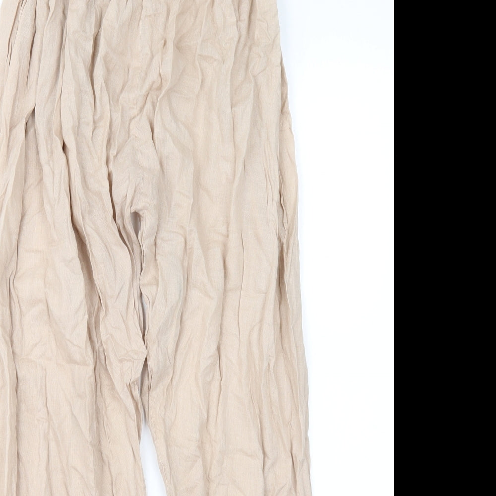 Prew Womens Brown   Harem Trousers Size 28 in L26 in