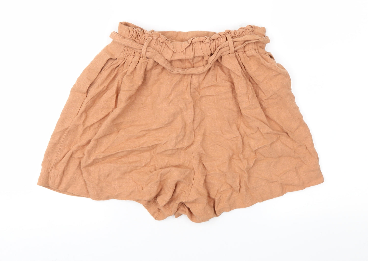 Primark Womens Brown   Mom Shorts Size 10