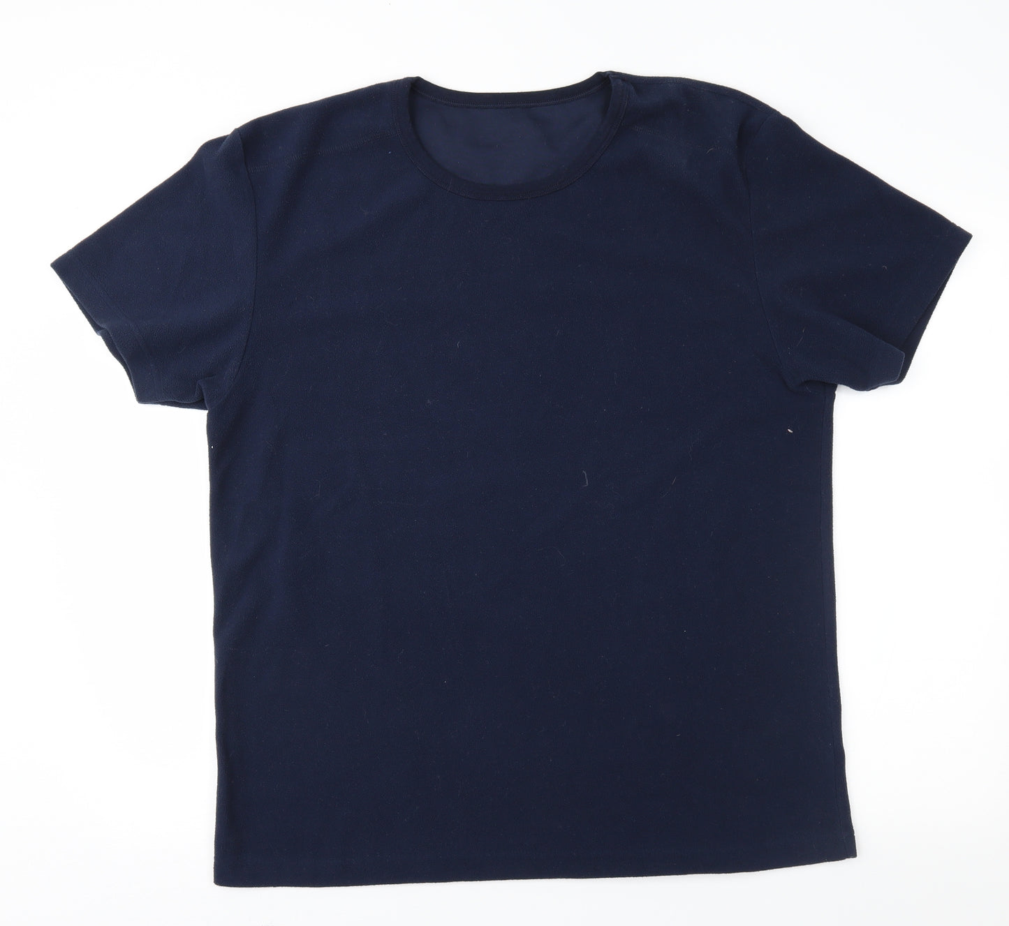 Matalan Mens Black  Fleece  T-Shirt Size XL