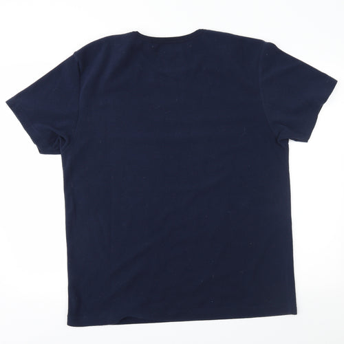 Matalan Mens Black  Fleece  T-Shirt Size XL