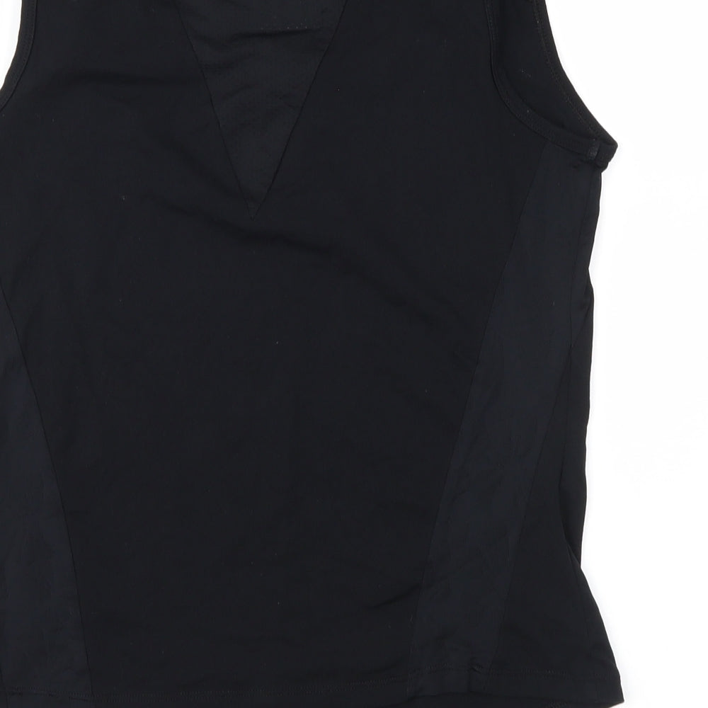 Marks and Spencer Womens Black   Basic T-Shirt Size 14