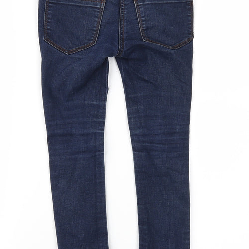NEXT Girls Blue  Denim Skinny Jeans Size 6 Years