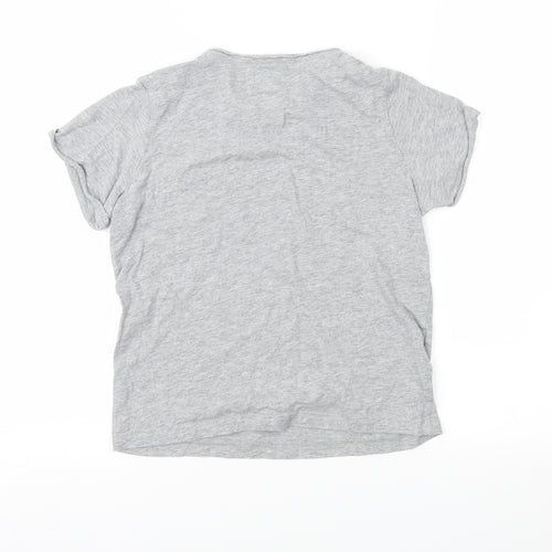 Milkshake Boys Grey  Jersey Basic T-Shirt Size 6 Years